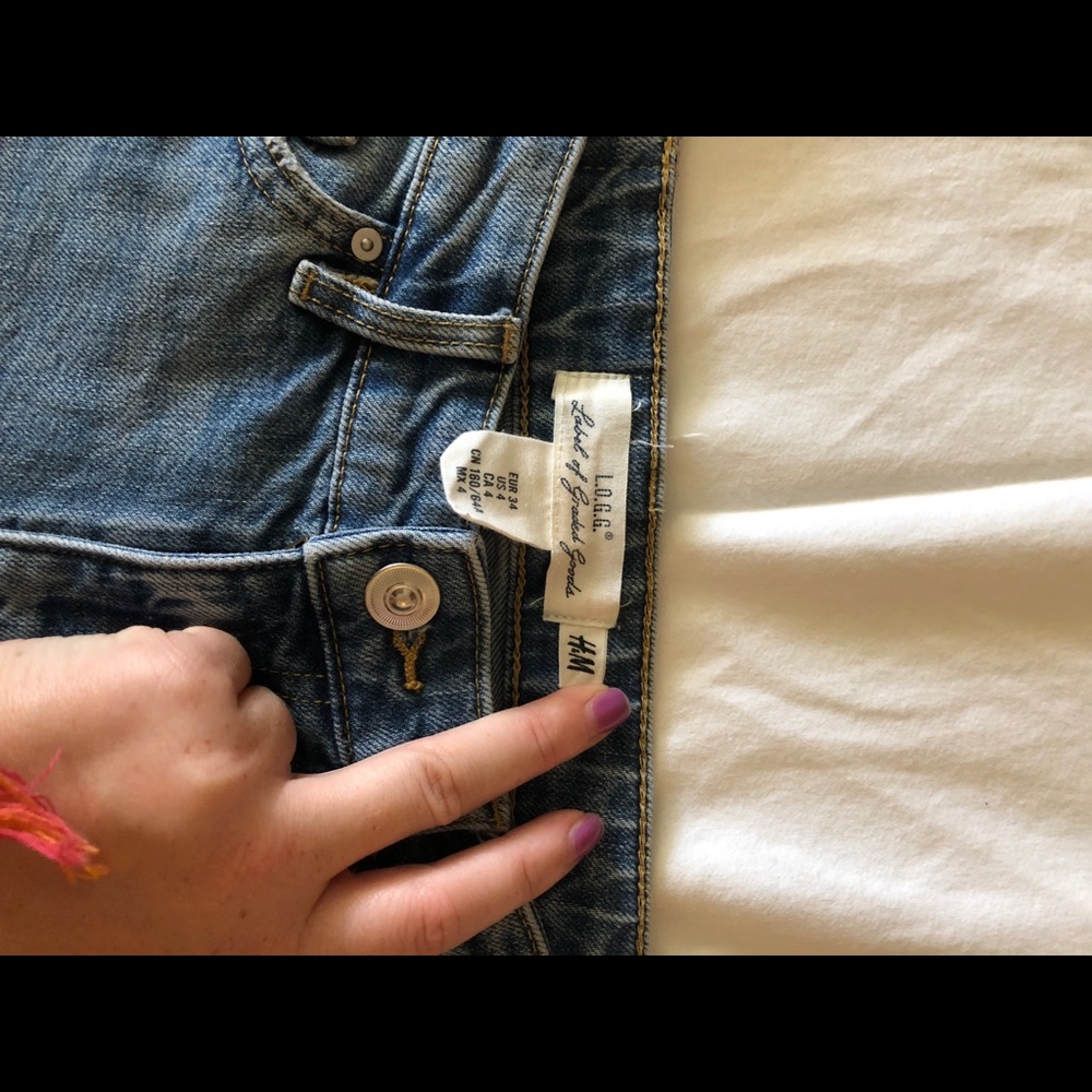 H&M jean shorts
